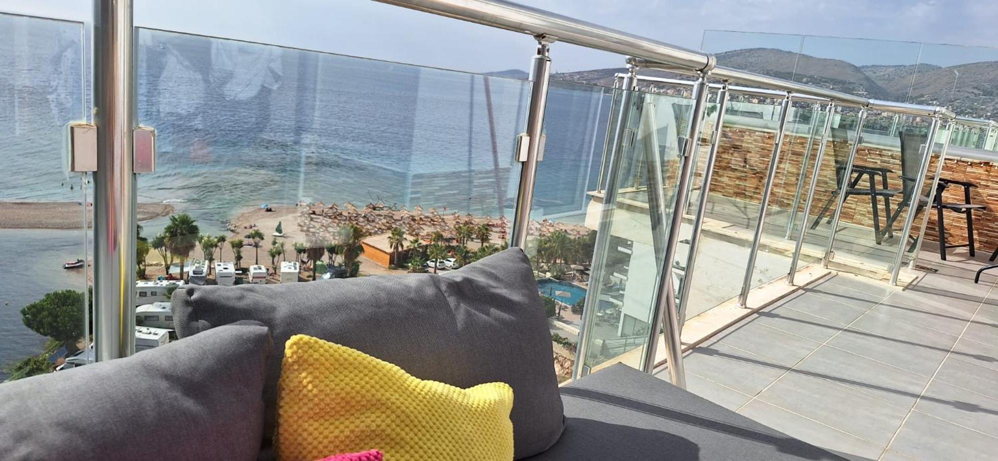 Sadet'S Penthouse Saranda Lejlighed Eksteriør billede