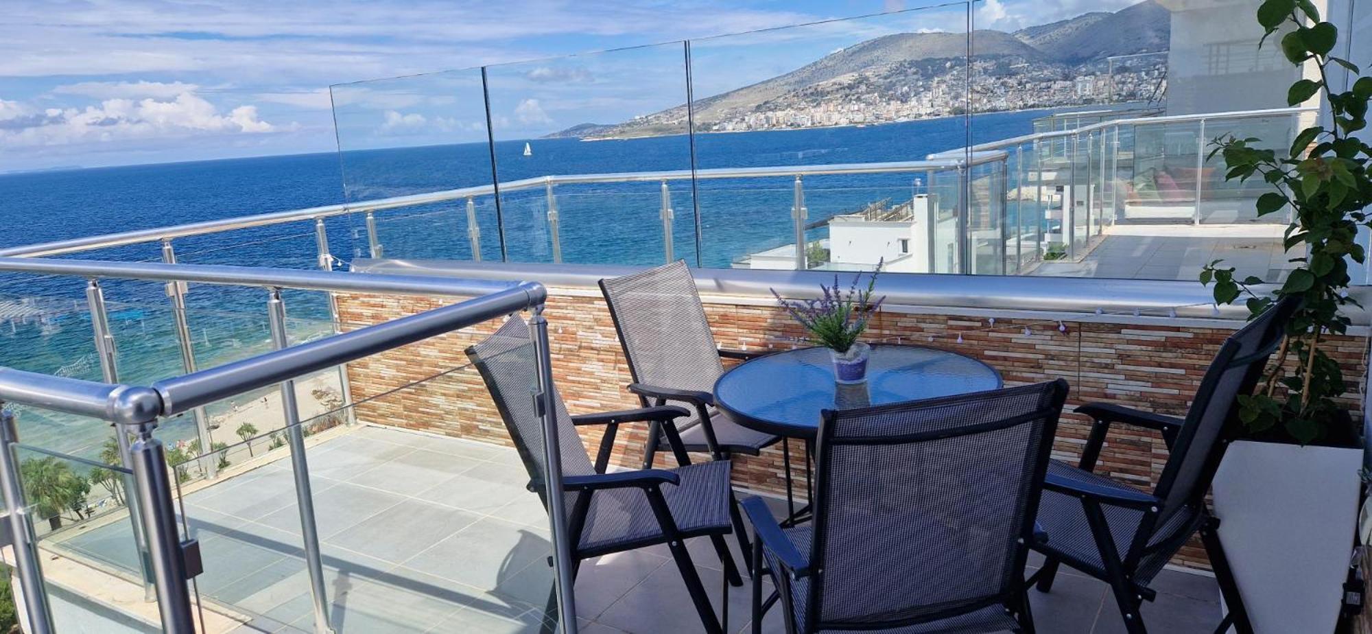 Sadet'S Penthouse Saranda Lejlighed Eksteriør billede