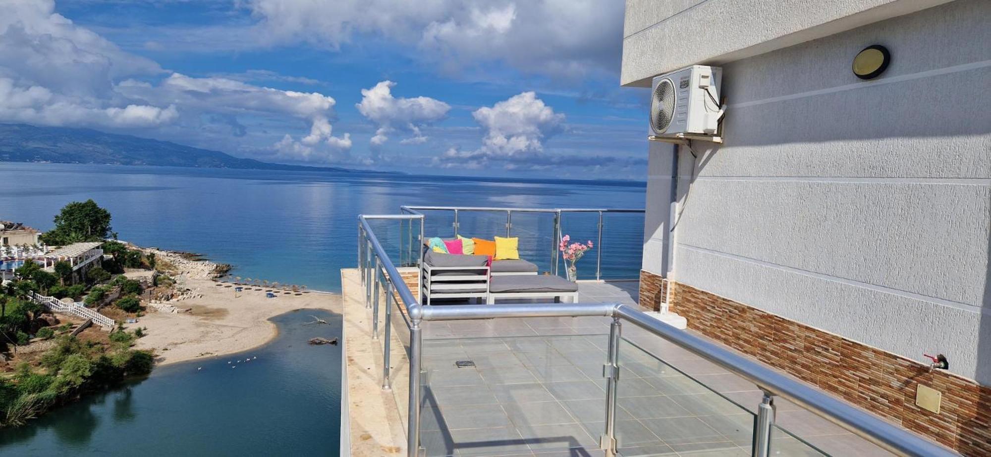 Sadet'S Penthouse Saranda Lejlighed Eksteriør billede