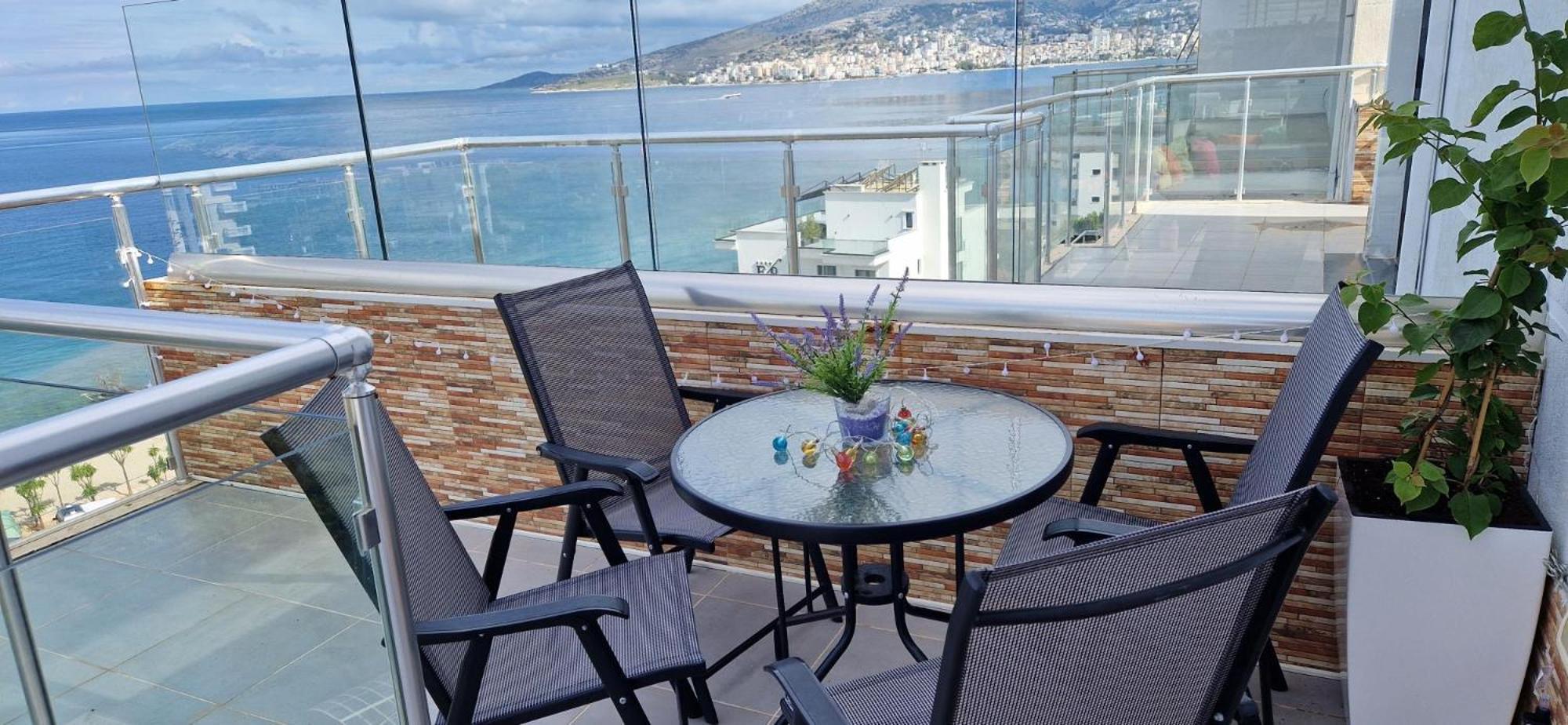 Sadet'S Penthouse Saranda Lejlighed Eksteriør billede