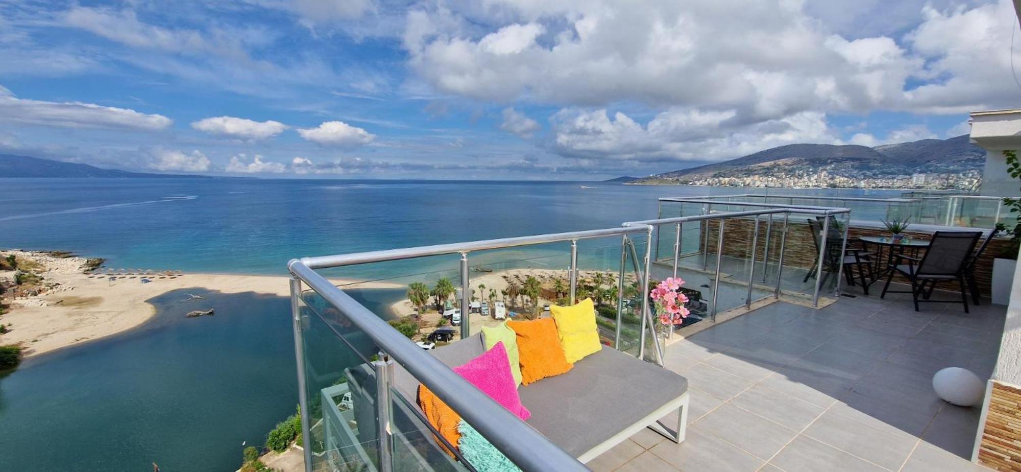 Sadet'S Penthouse Saranda Lejlighed Eksteriør billede
