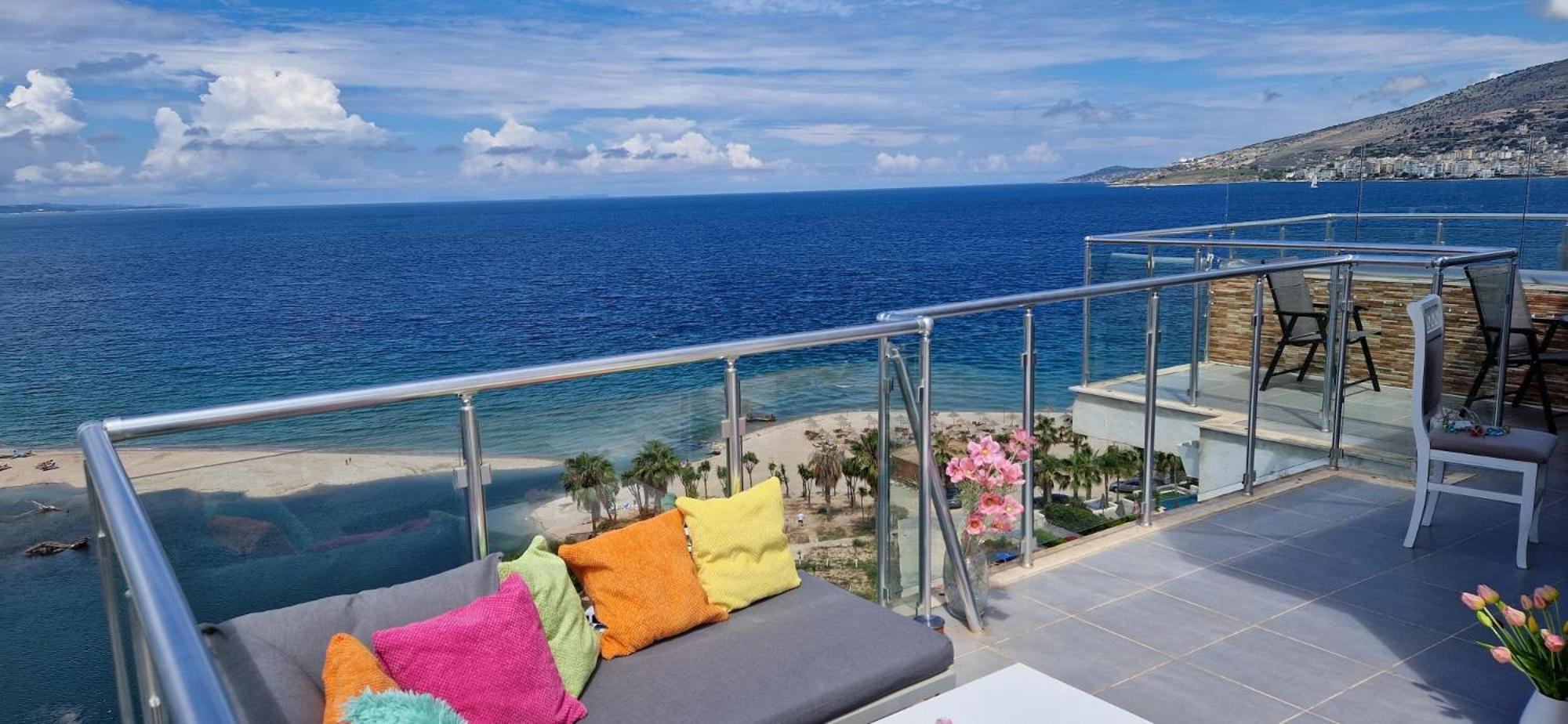 Sadet'S Penthouse Saranda Lejlighed Eksteriør billede