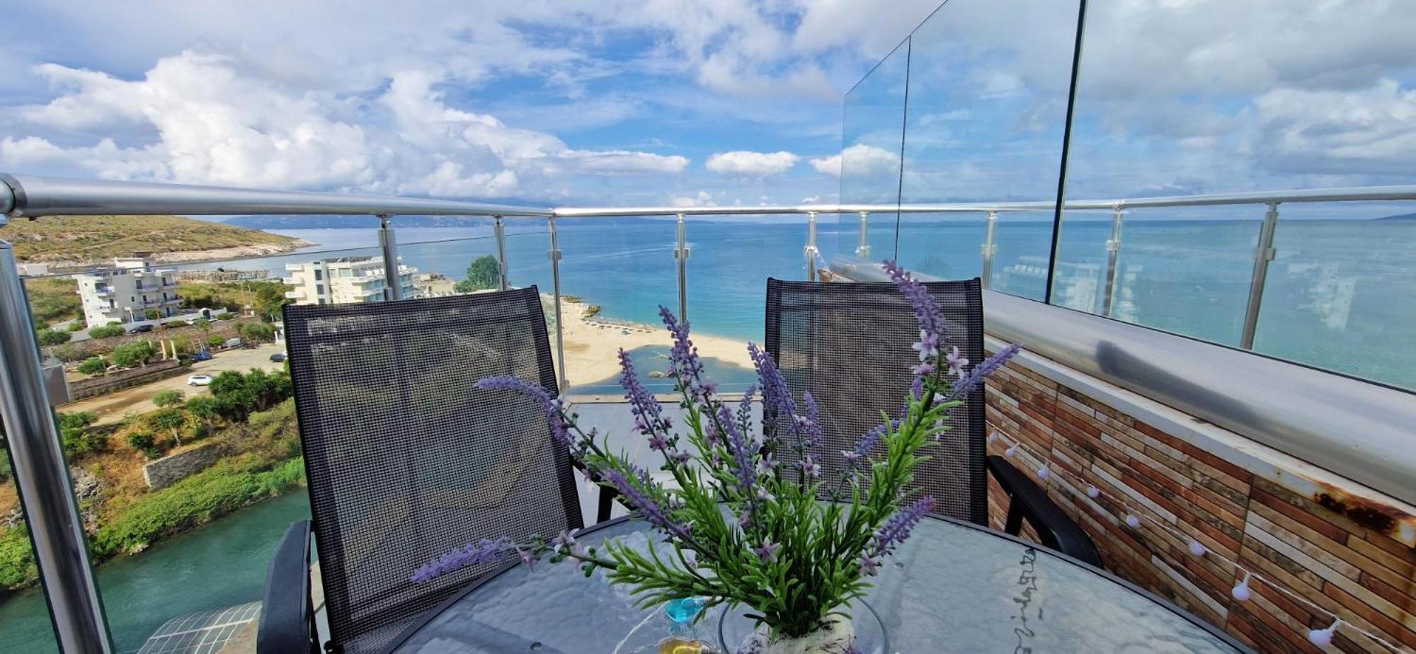 Sadet'S Penthouse Saranda Lejlighed Eksteriør billede