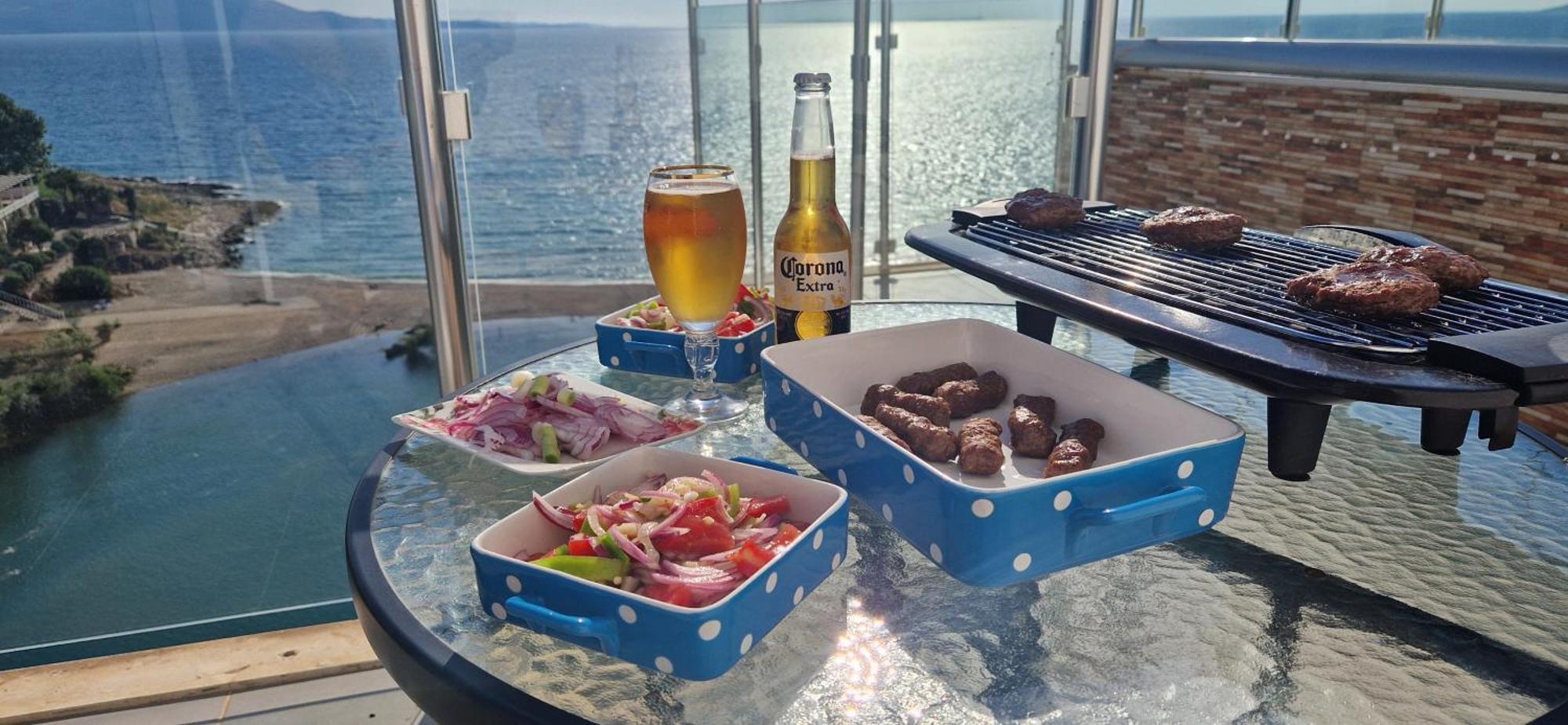 Sadet'S Penthouse Saranda Lejlighed Eksteriør billede